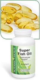 Super Fish Oil delivers Omega 3 Fatty Acids and Vitamin E